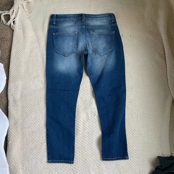 🦋 CELLO DISTRESSED CROPPED JEANS - Picture 7 of 7